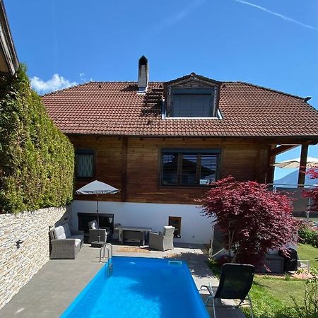 Apartment „Alpview“,Tirol Mit Sauna Und Pool Vomp Bagian luar foto