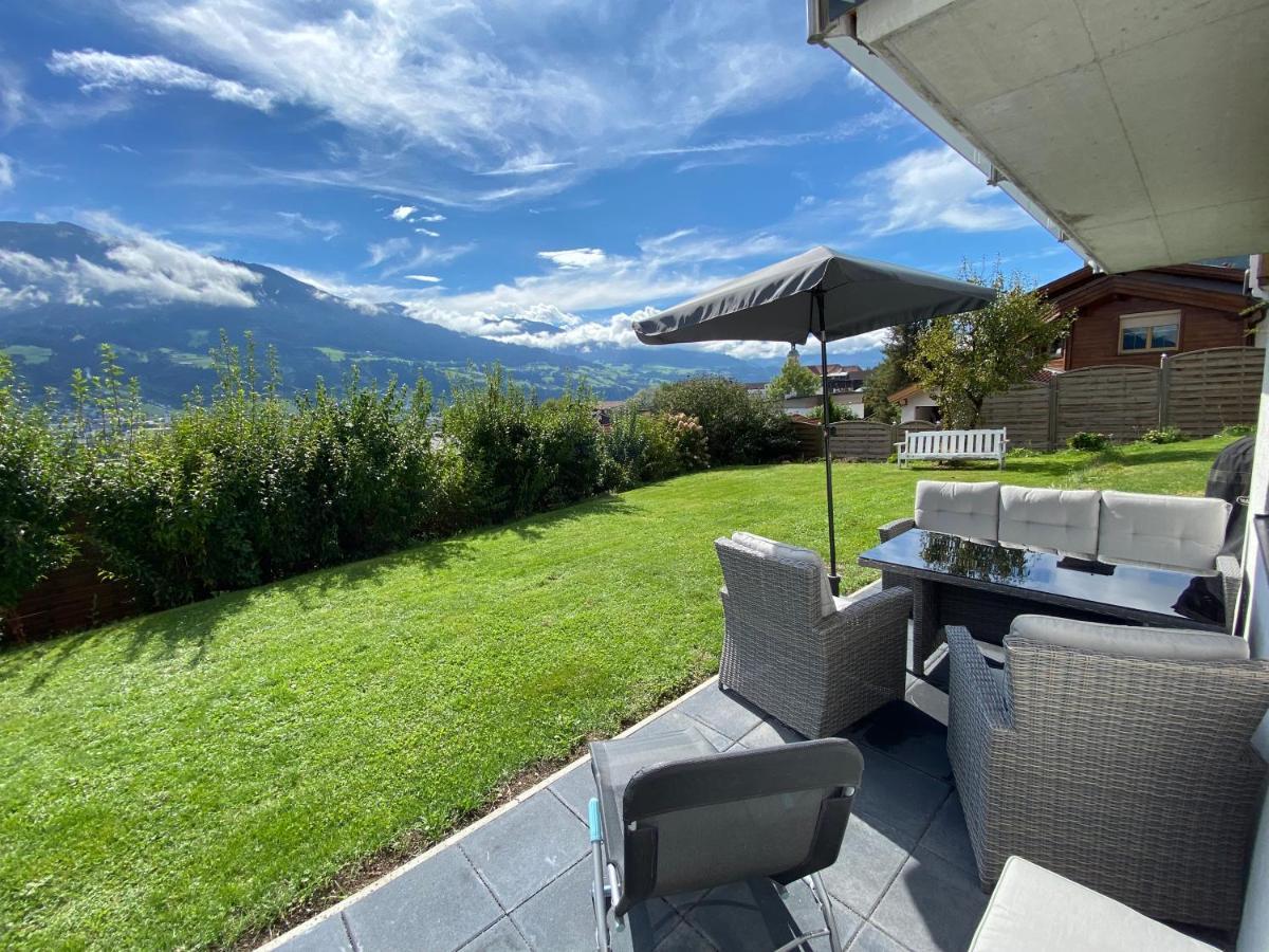Apartment „Alpview“,Tirol Mit Sauna Und Pool Vomp Bagian luar foto