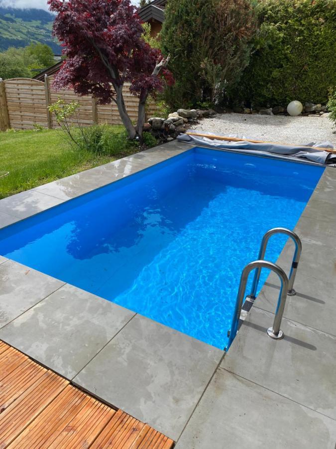 Apartment „Alpview“,Tirol Mit Sauna Und Pool Vomp Bagian luar foto